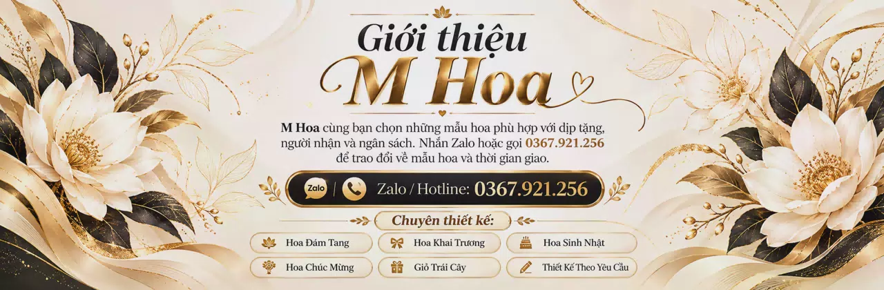 Ảnh bìa Shop hoa tươi Xã Hợp Lý Phú Thọ - Cùng bạn gửi lời cảm ơn